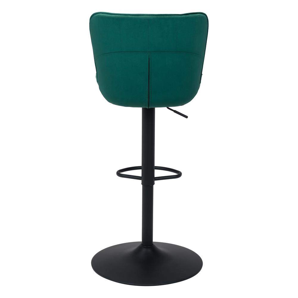 Tarley Bar Chair Green Green Velvet. Picture 4