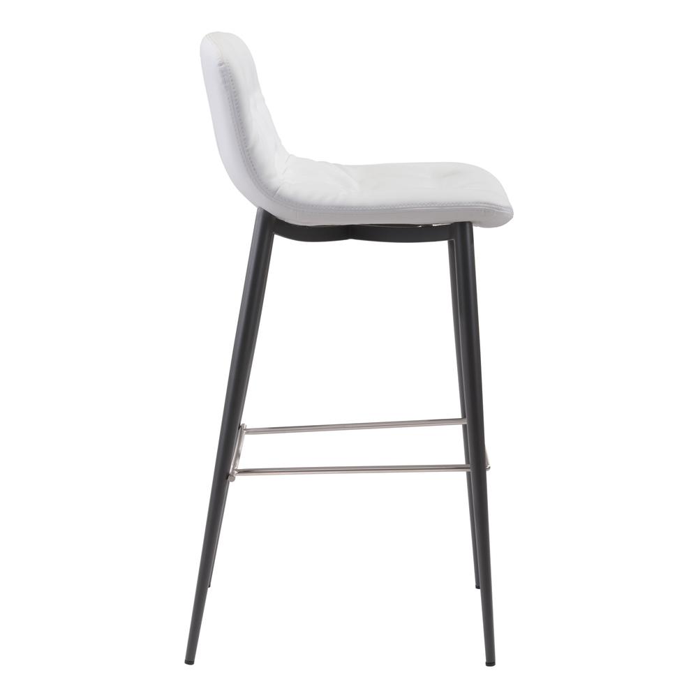 Tangiers Bar Chair (Set of 2) White White. Picture 3