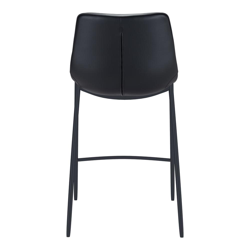 Magnus Bar Chair (Set of 2) Black Black. Picture 5