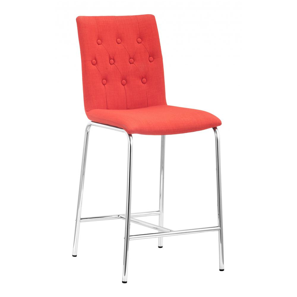 Uppsala Counter Chair (Set of 2) Tangerine Tangerine. Picture 2