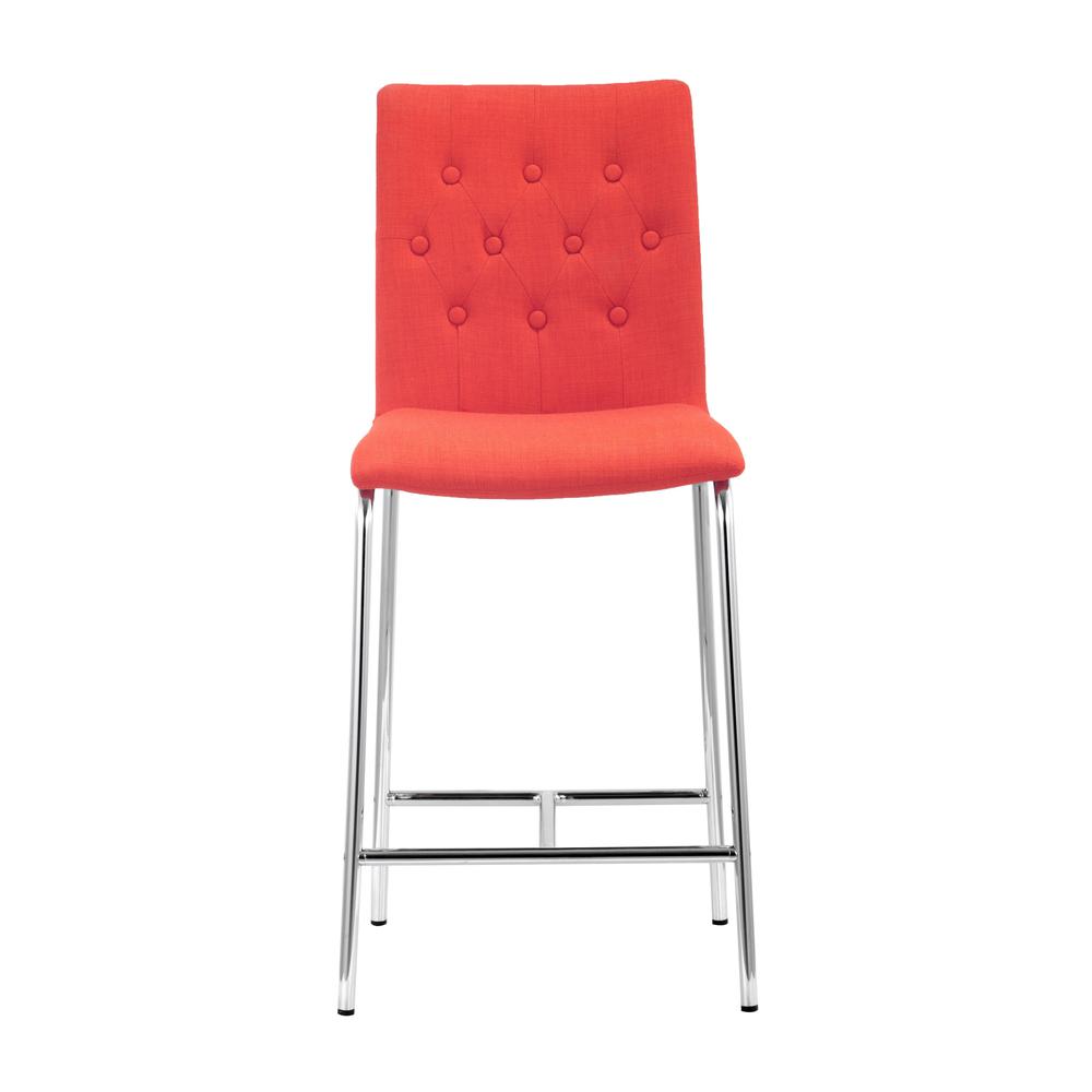 Uppsala Counter Chair (Set of 2) Tangerine Tangerine. Picture 4