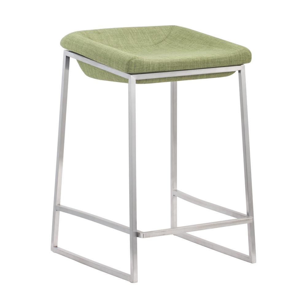 Lids Counter Stool (Set of 2) Green Green. Picture 2