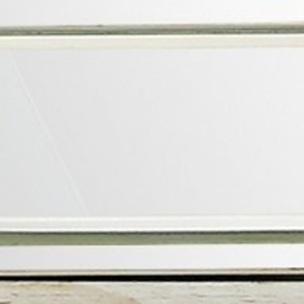 Antiqued Silver Finish Console Table. Picture 9