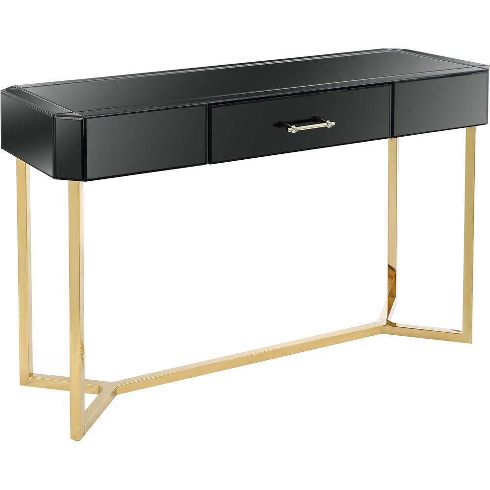 Black and Gold Console Table. Picture 3