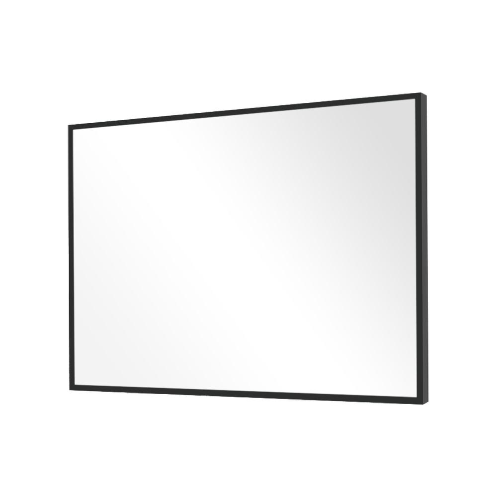 Black Aluminum Wall Mirror. Picture 5