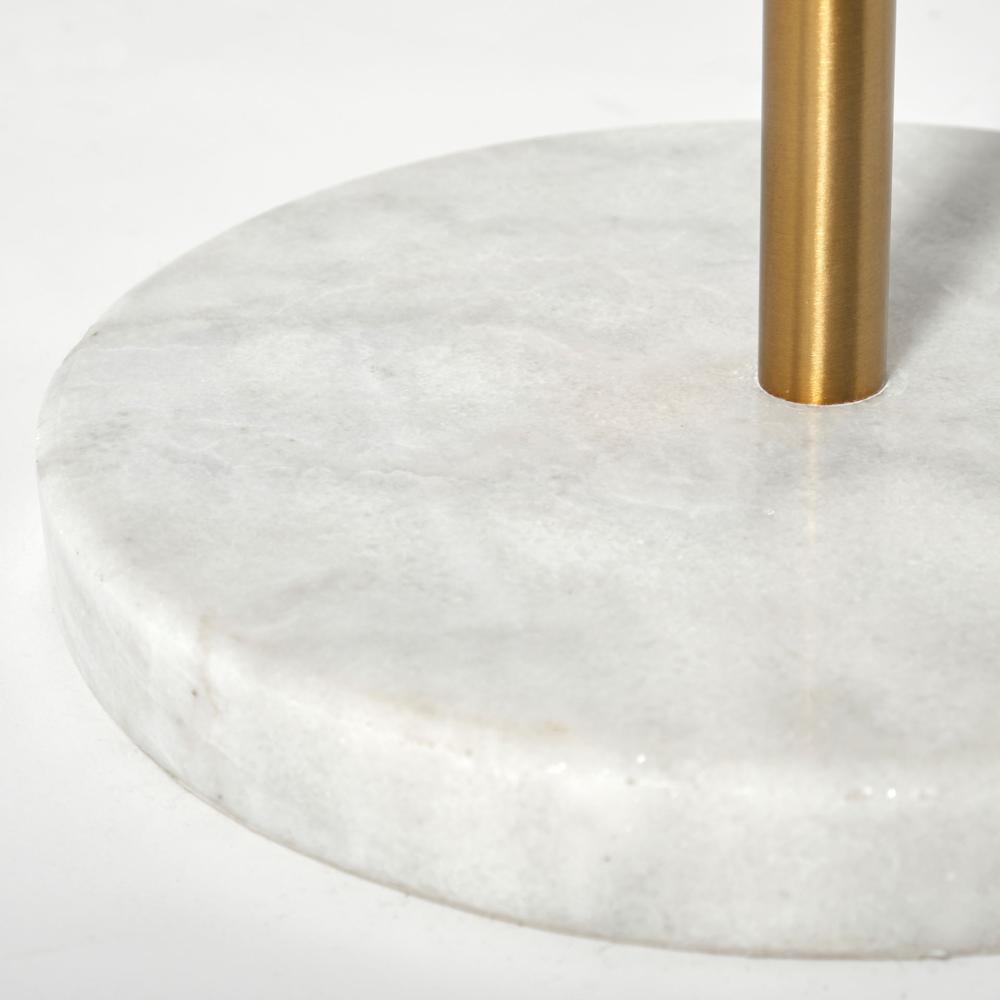 Marble Base Gold Floor Lamp. Picture 7