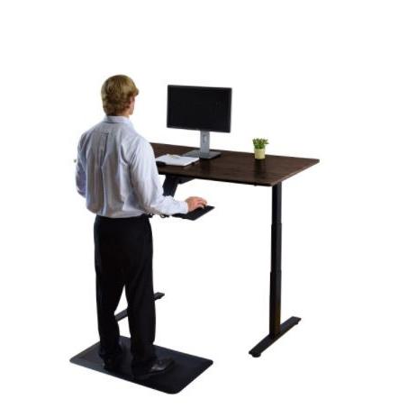 Premier 52" Black Dual Motor Electric Office Adjustable Standing Desk. Picture 4