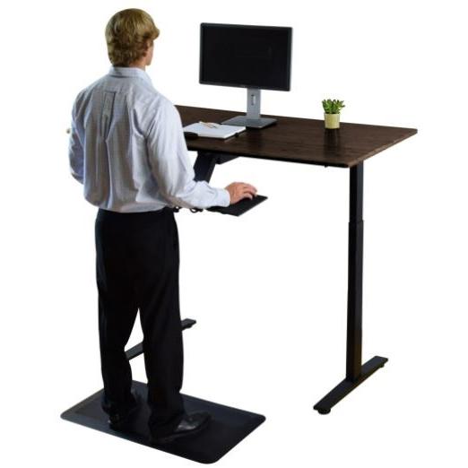 Premier 45" Black Dual Motor Electric Office Adjustable Standing Desk. Picture 5