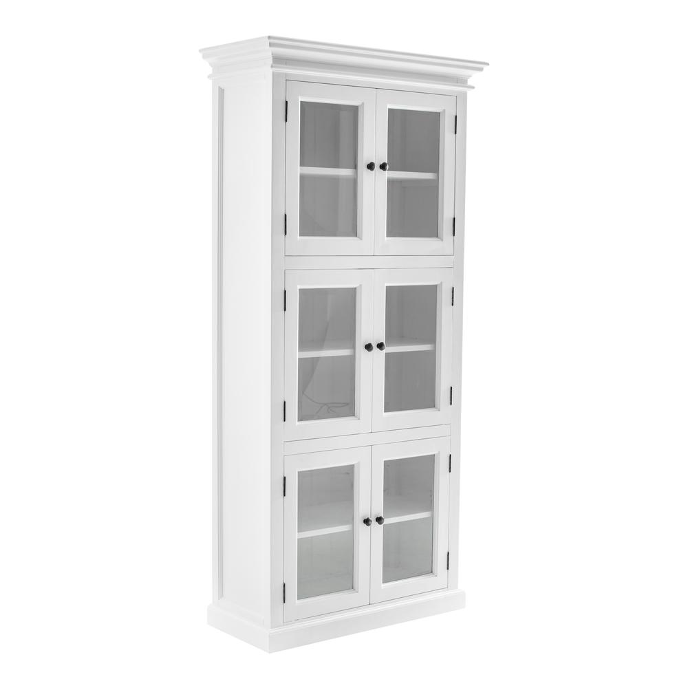 Classic White Three Level Storage Cabinet Classic White. Picture 3