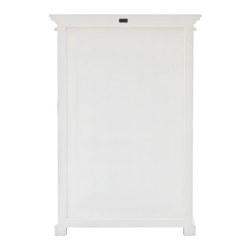 Classic White Two Level Storage Cabinet Classic White. Picture 5