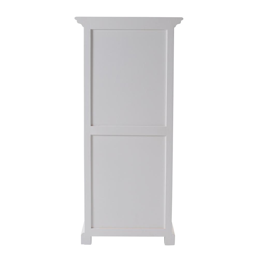 Classic White Storage Cabinet with Basket Set Classic White. Picture 4