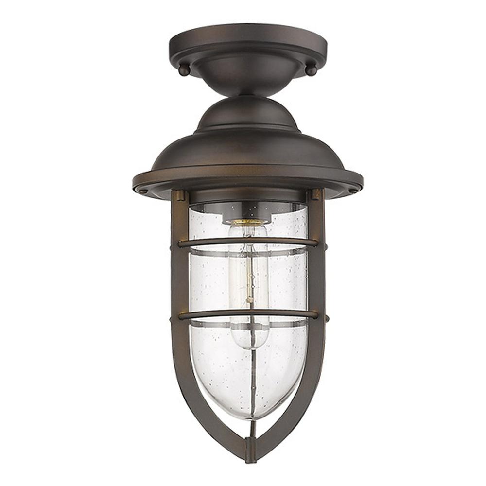 Dylan 3-Light Oil-Rubbed Bronze Hanging Lantern. Picture 5
