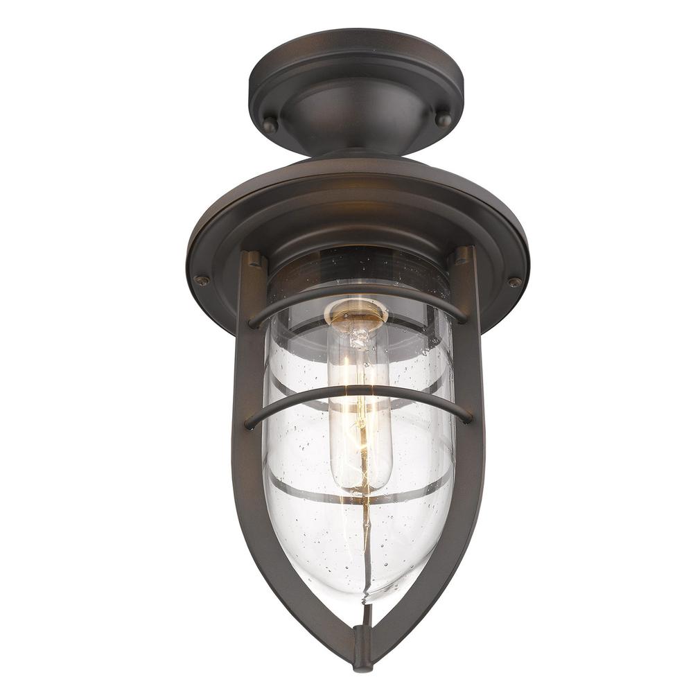 Dylan 3-Light Oil-Rubbed Bronze Hanging Lantern. Picture 7