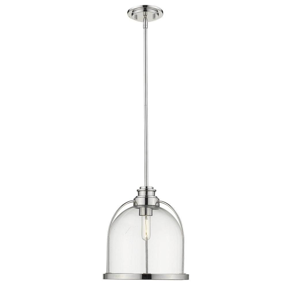 Stanton 1-Light Polished Nickel Pendant. Picture 4