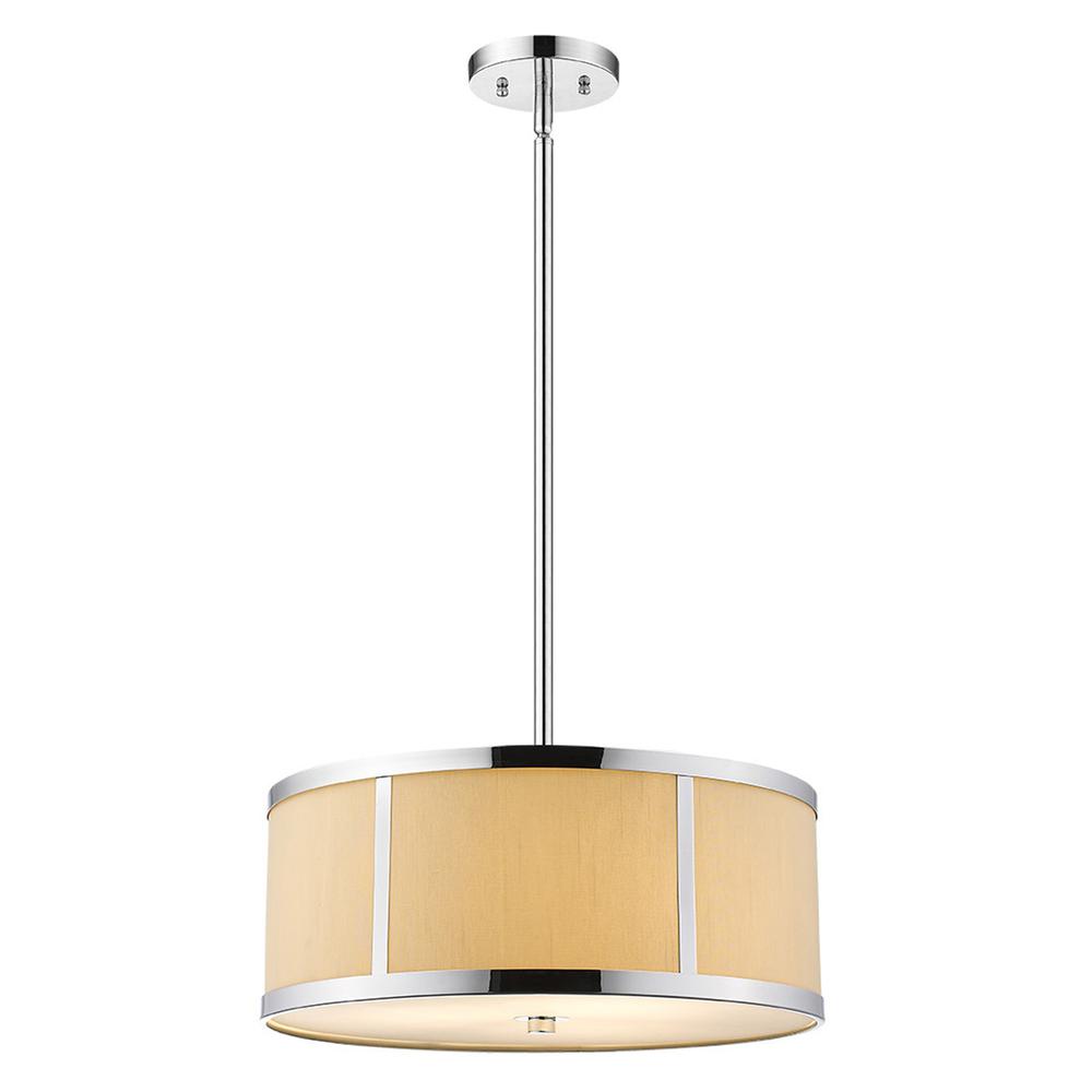 Butler 2-Light Polished Chrome Pendant. Picture 2