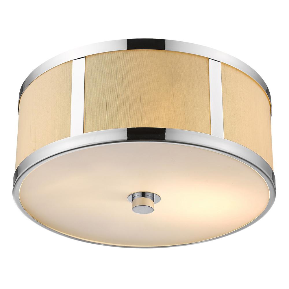 Butler 2-Light Polished Chrome Pendant. Picture 4