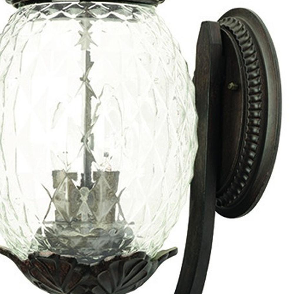 Lanai 3-Light Black Coral Wall Light. Picture 3