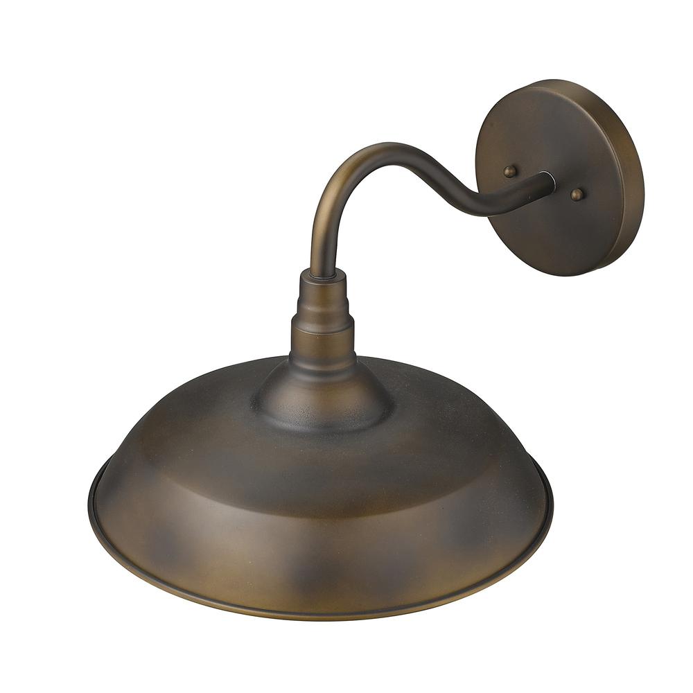 Burry 1-Light Oil-Rubbed Bronze Wall Light. Picture 5