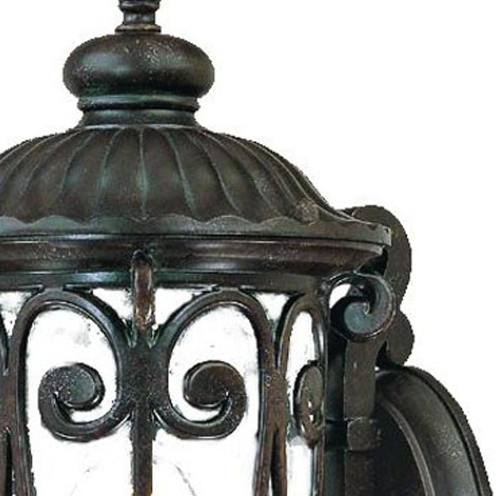 Traditional Dark Brown Wall Sconce. Picture 3