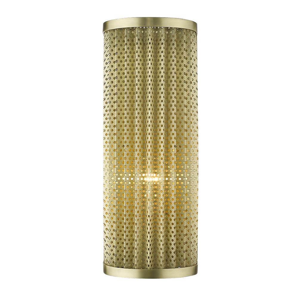 Basetti 1-Light Gold Sconce. Picture 1