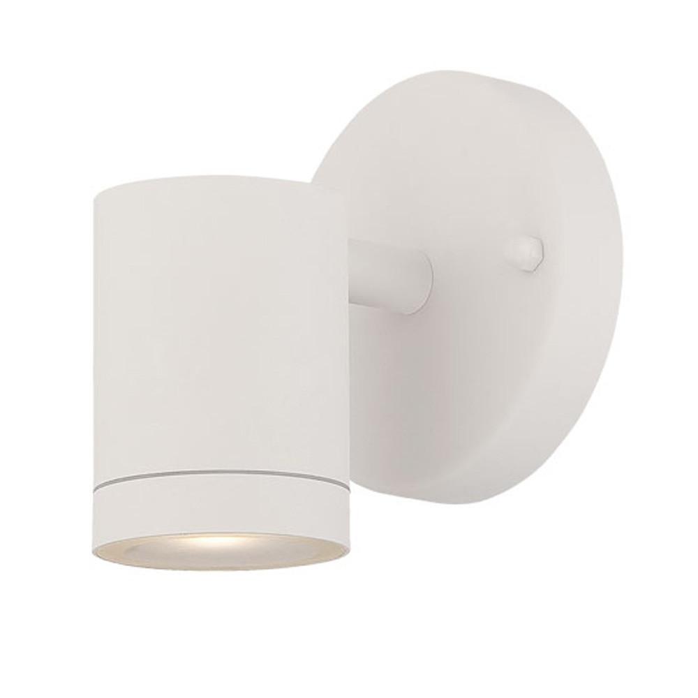 White LED One Light Outdoor Can Shape Wall Sconce. Picture 2