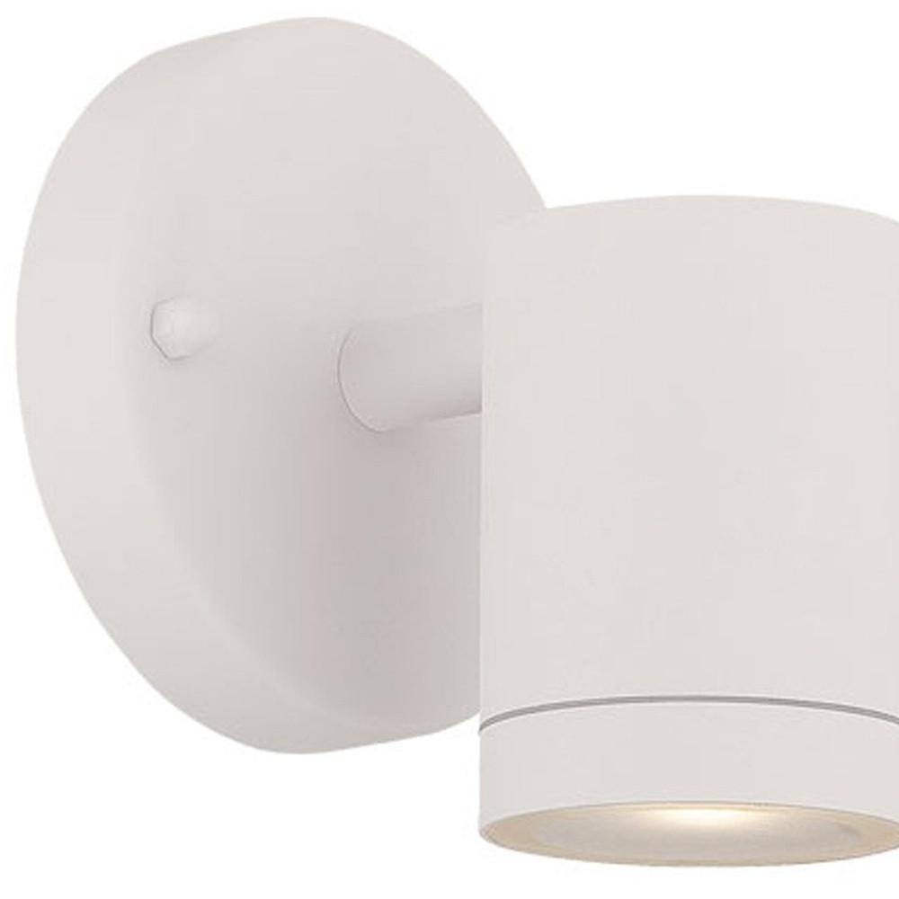 White LED One Light Outdoor Can Shape Wall Sconce. Picture 3