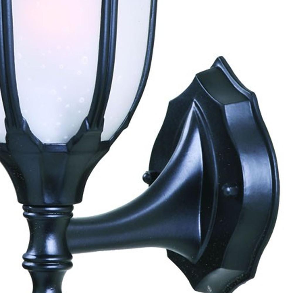 Matte Black Lamp Shape Swing Arm Wall Light. Picture 4