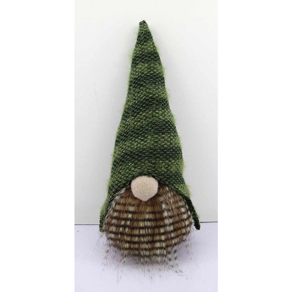 Dark and Light Green Striped Gnome. The main picture.