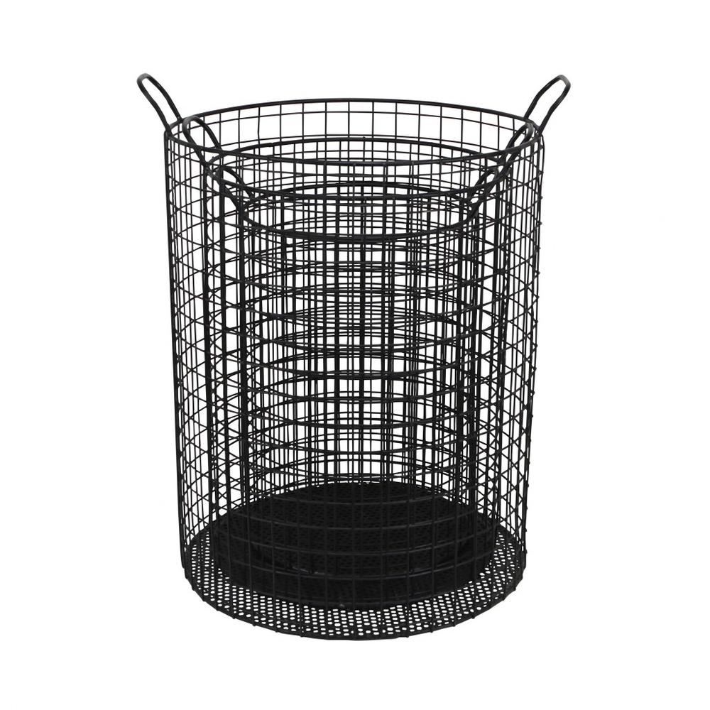 Set of Three Metal Wire Storage Baskets. Picture 1