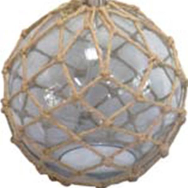 Cape Netted Glass Teal Starfish Accent Lamp. Picture 4