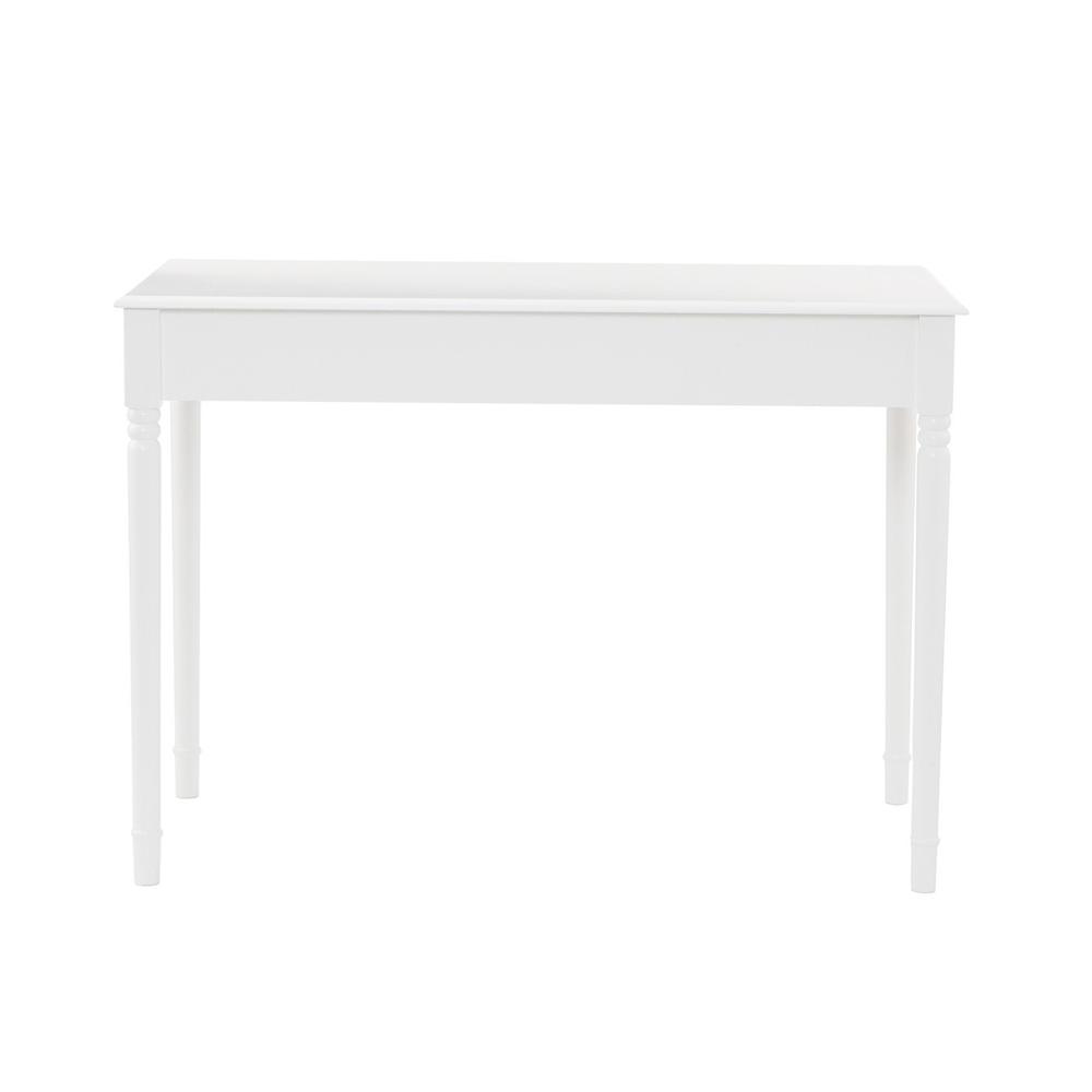 Crisp White Desk with Drawers. Picture 7