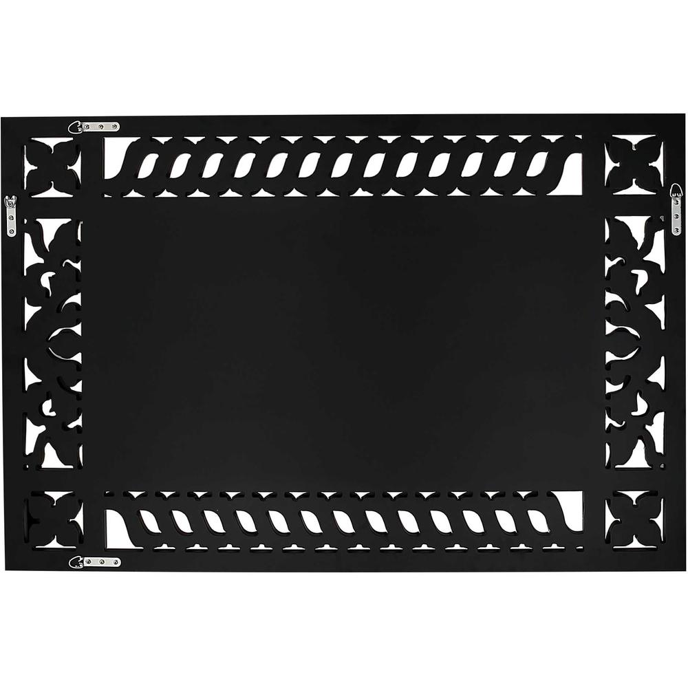 47" Clear Accent Wood Mirror. Picture 4