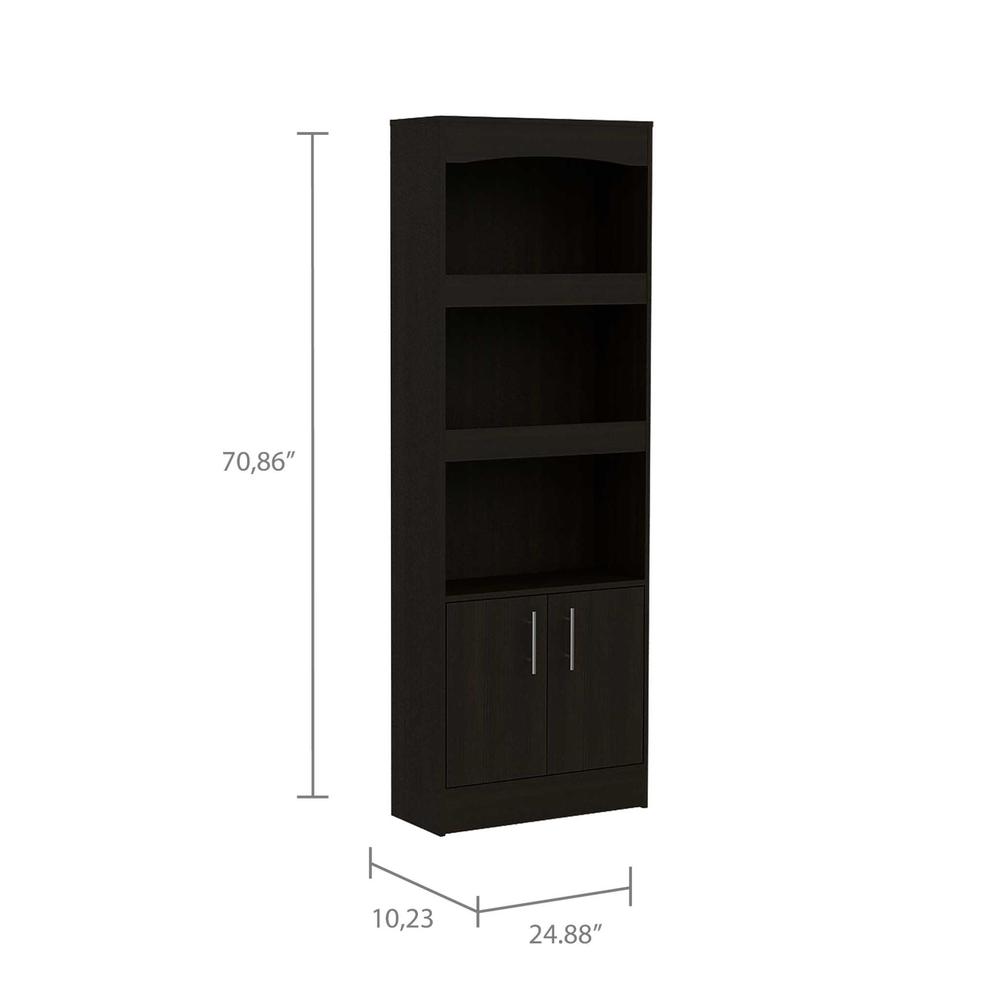 Catarina Black Bookcase Cabinet. Picture 3