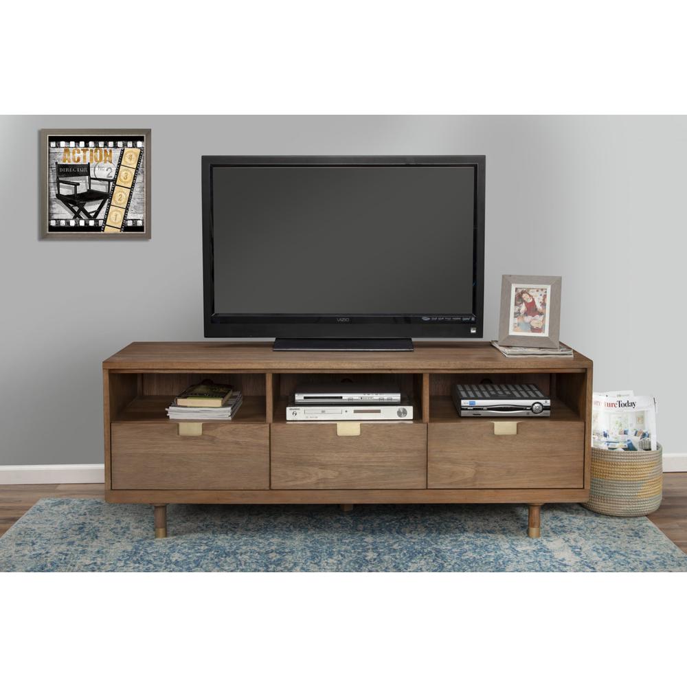 Stylish Sand TV Console. Picture 7