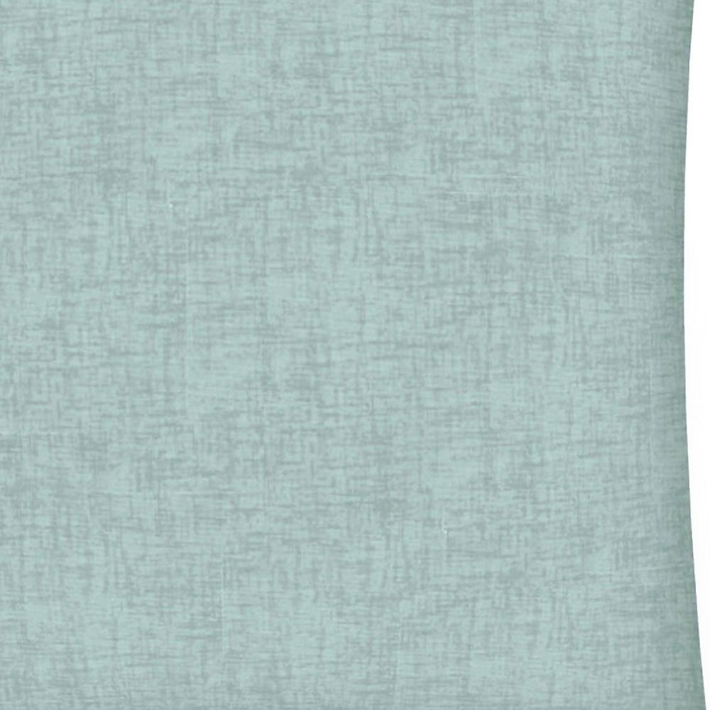 17" X 17" Seafoam Zippered Solid Color Throw Indoor Outdoor Pillow. Picture 4