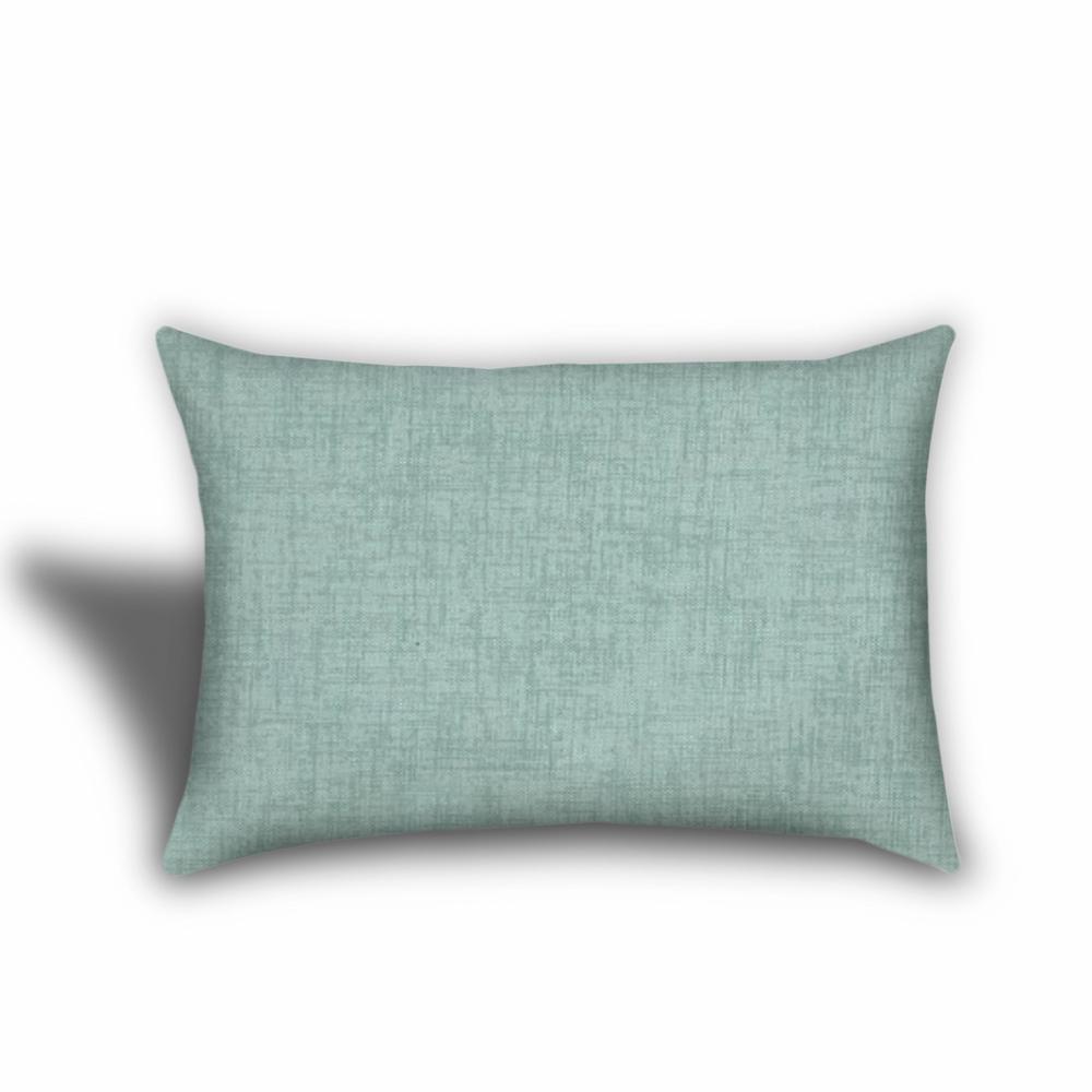 Set of 3 Seafoam Blooms Indoor Outdoor Sewn Pillows. Picture 3