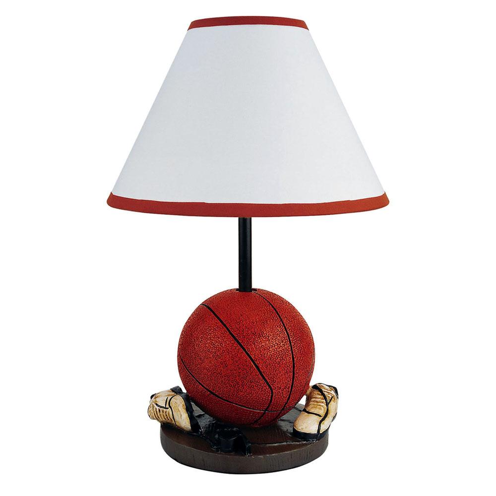Basketball Themed Table Lamp. Picture 1