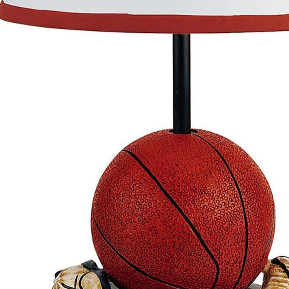 Basketball Themed Table Lamp. Picture 4