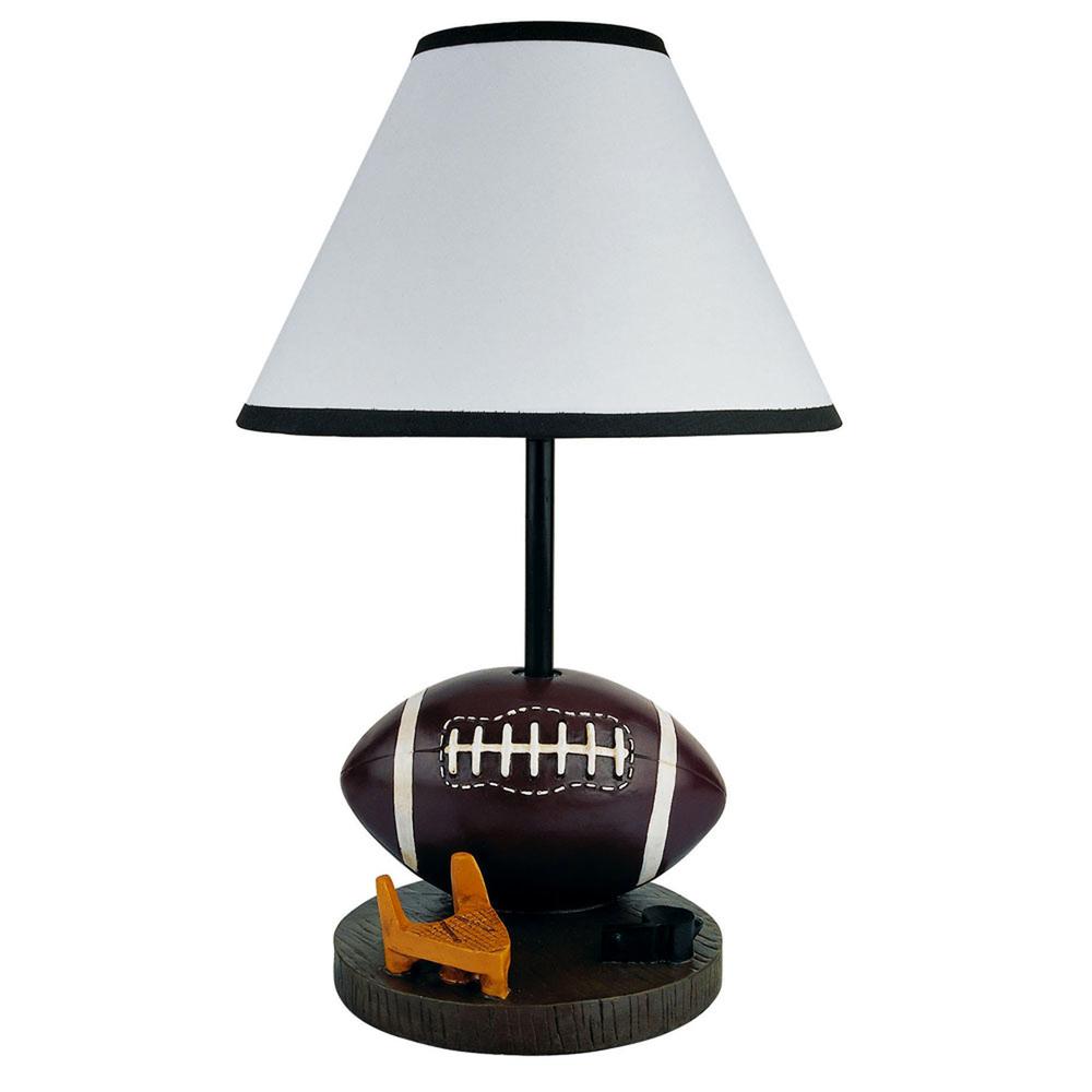 Football Themed Table Lamp. Picture 1