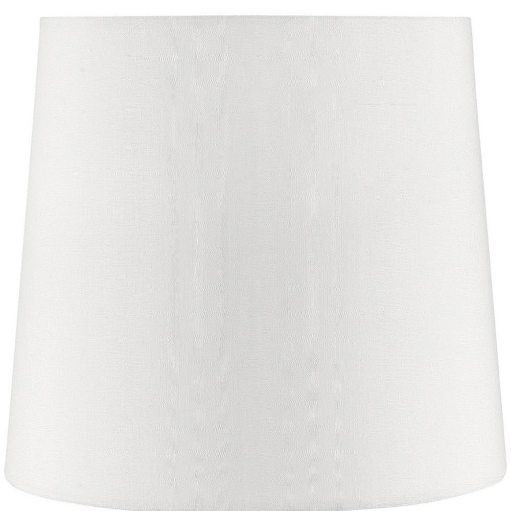 Modern Powder White Table Lamp with Touch Switch. Picture 4