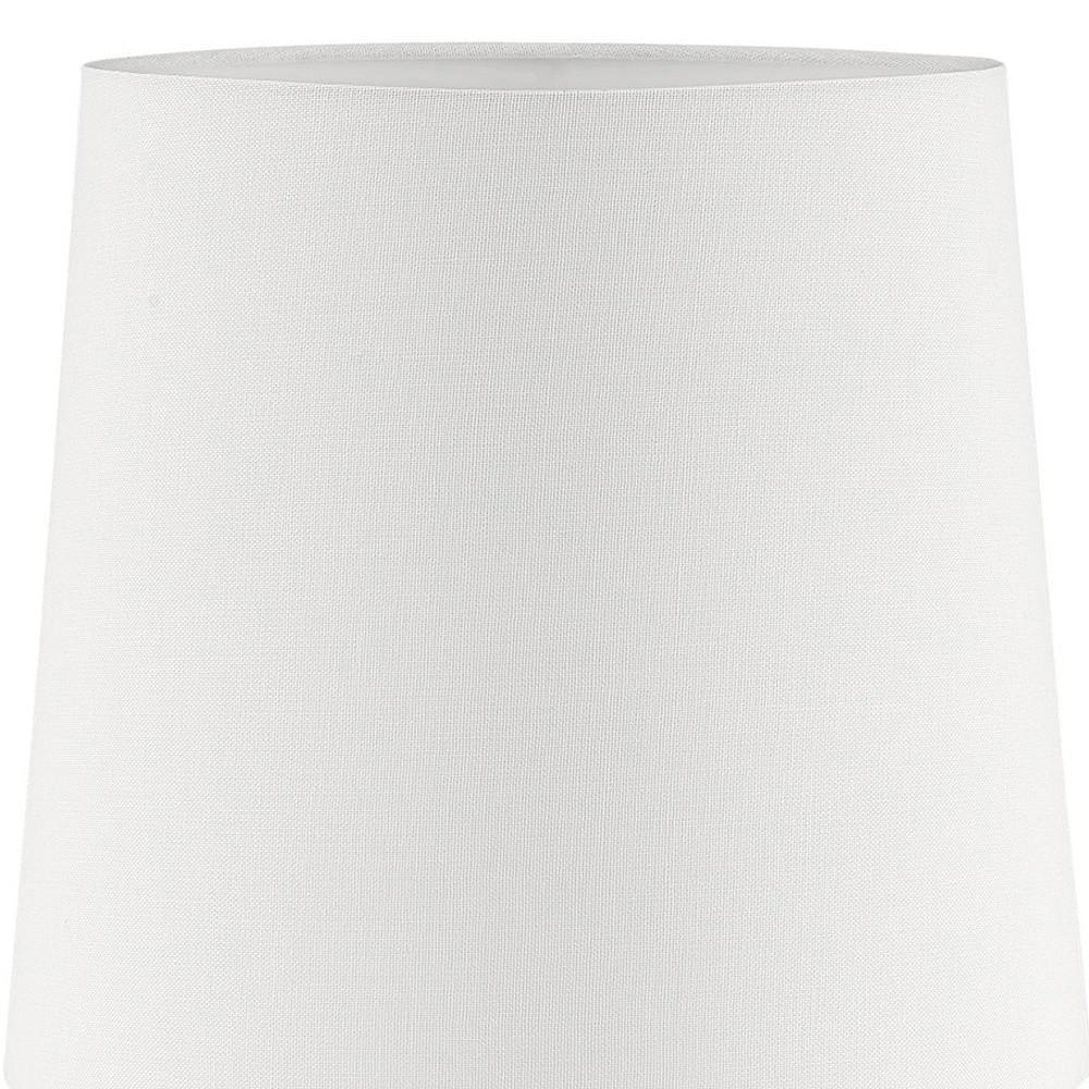 Minimalist White Table Lamp with Touch Switch. Picture 4