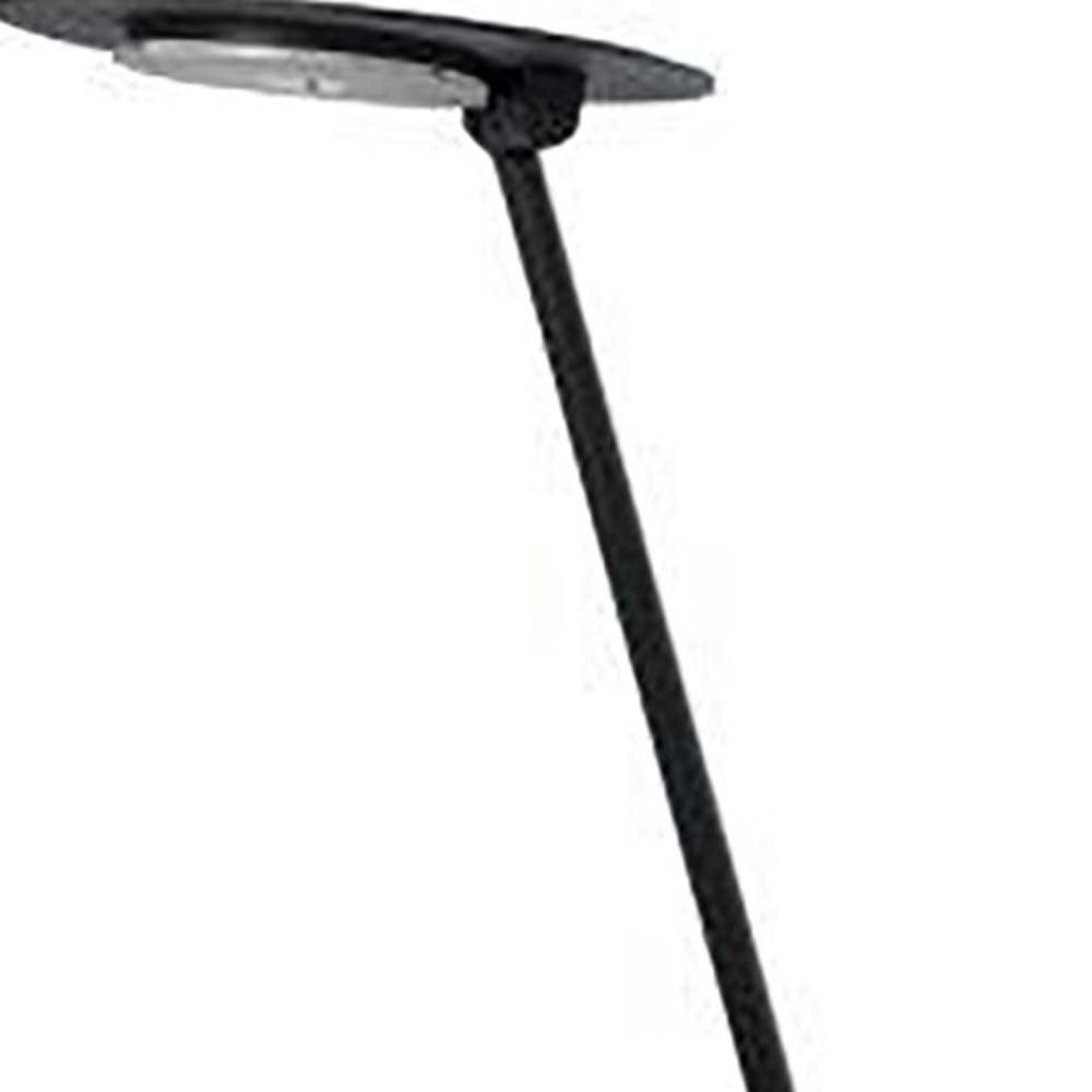 Minimalist Black Metal LED Desk Lamp. Picture 4