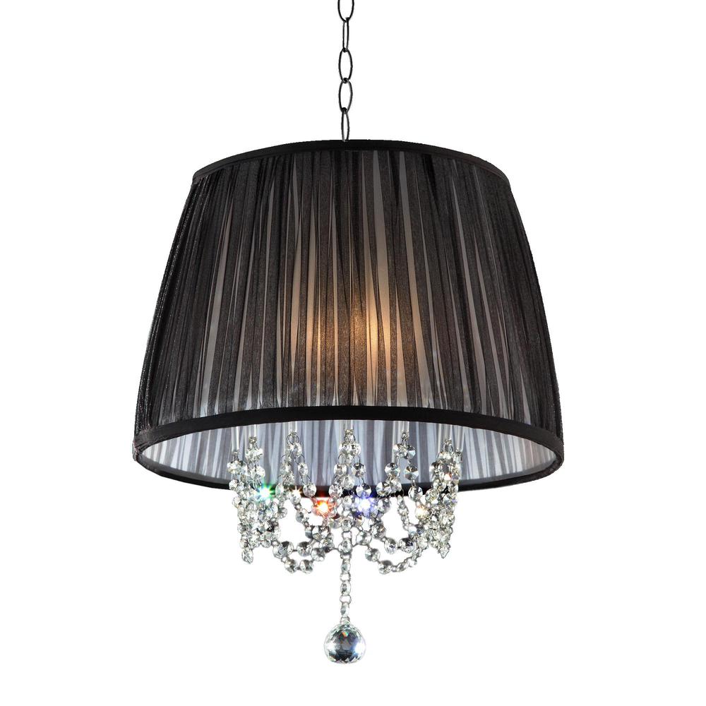 Elegant Ceiling Lamp with Crystal Accents. Picture 2