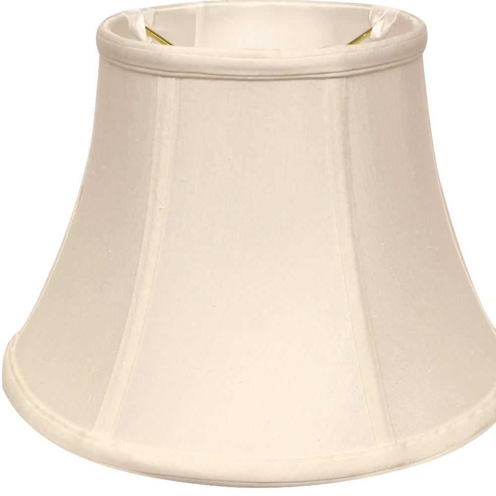 15" White Drum Monay Shantung Lampshade. Picture 4