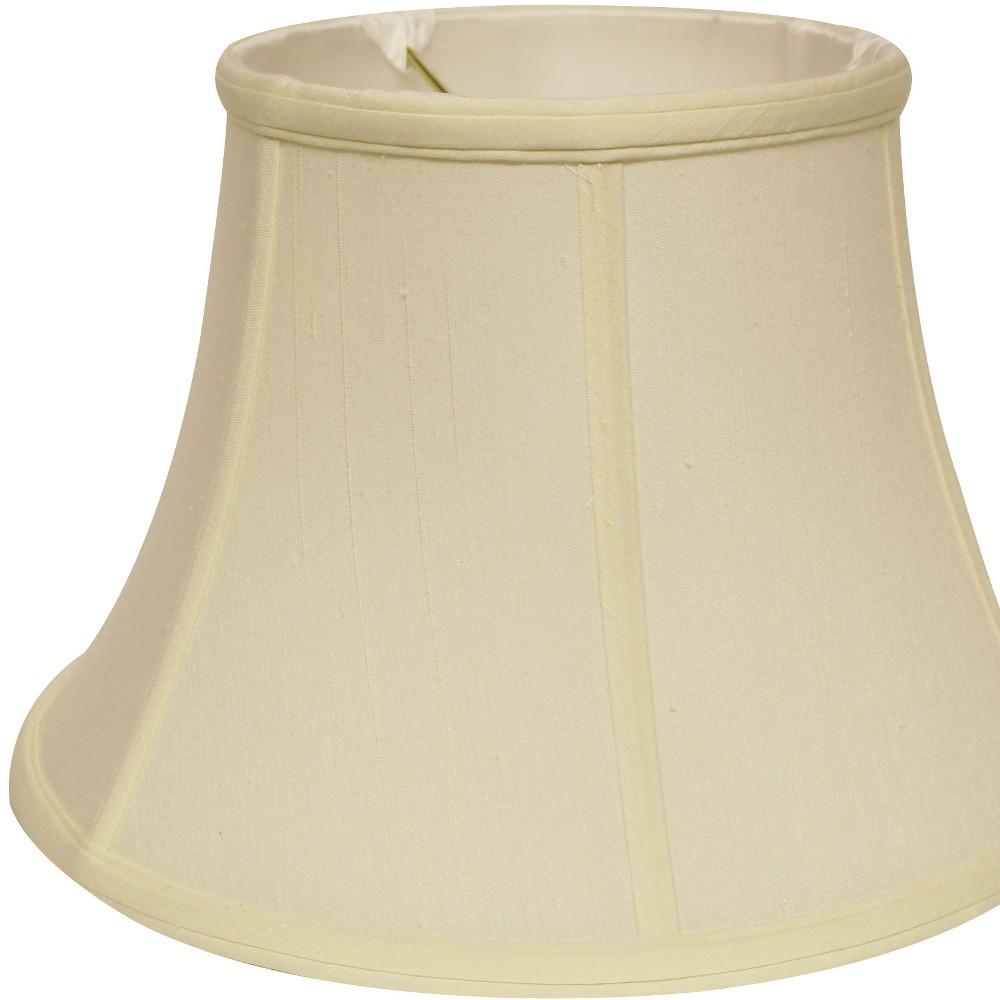 18" Ivory Drum Monay Shantung Lampshade. Picture 4