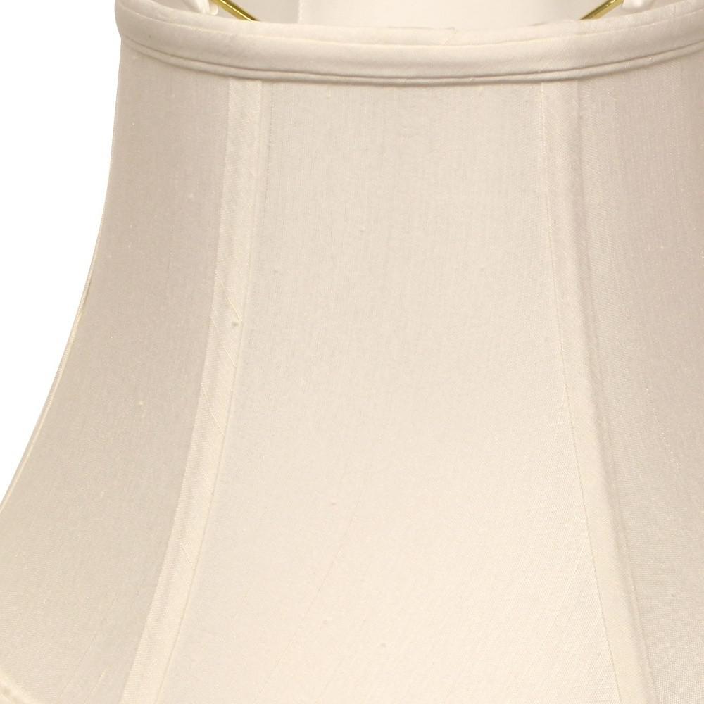 19" White Drum Monay Shantung Lampshade. Picture 8