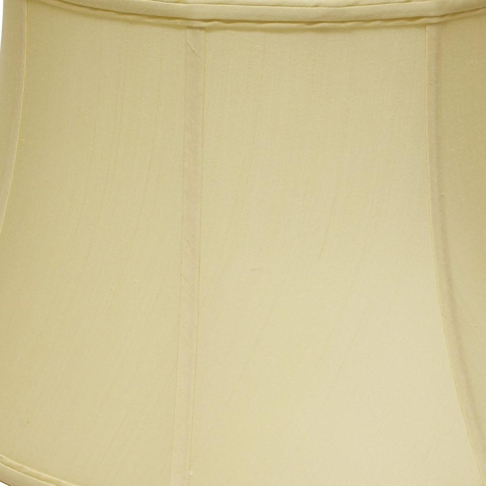 19" Antique White Drum Monay Shantung Lampshade. Picture 8