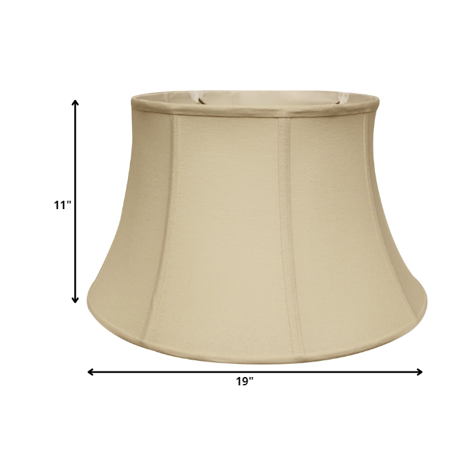 19" Inherent Drum Linen Lampshade. Picture 3