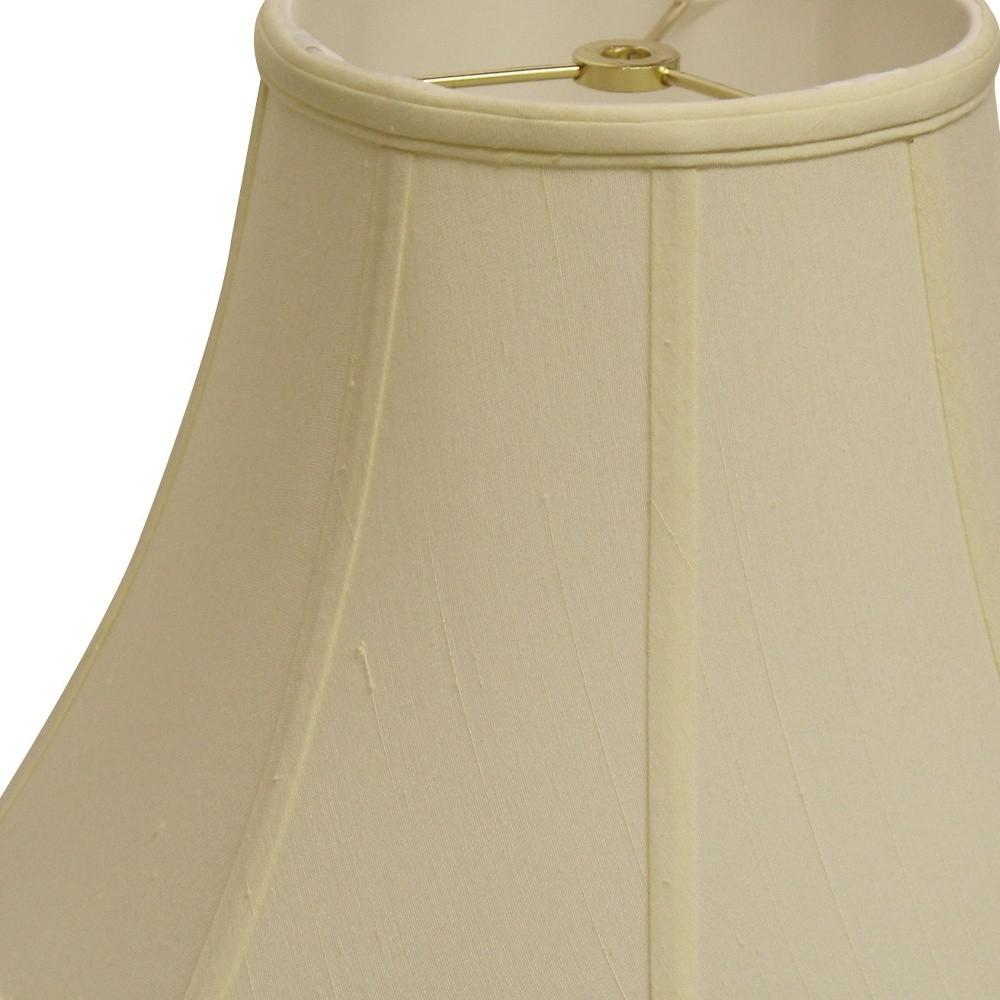 14" Ivory Octagon Monay Shantung Lampshade. Picture 6