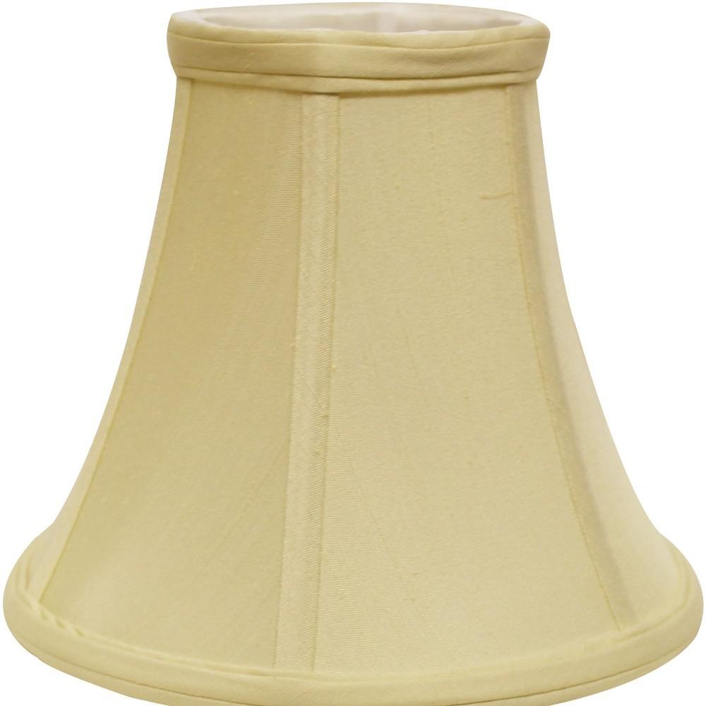 14" Antique White Premium Bell Monay Shantung Lampshade. Picture 5